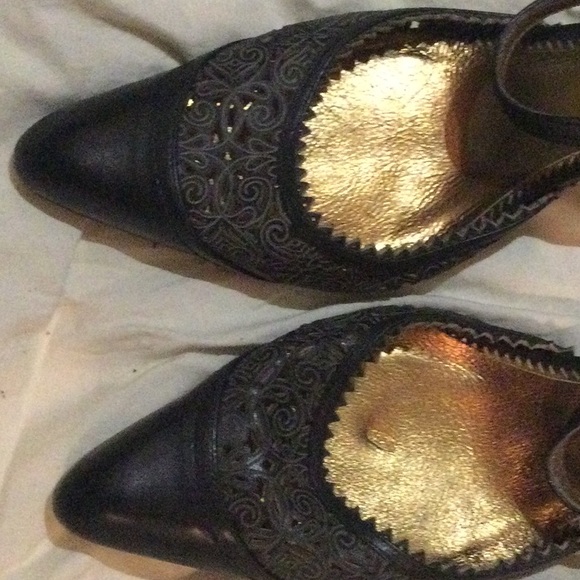 Imagine Vince Carmuto pointed toe ankle strap blk - Picture 4 of 5